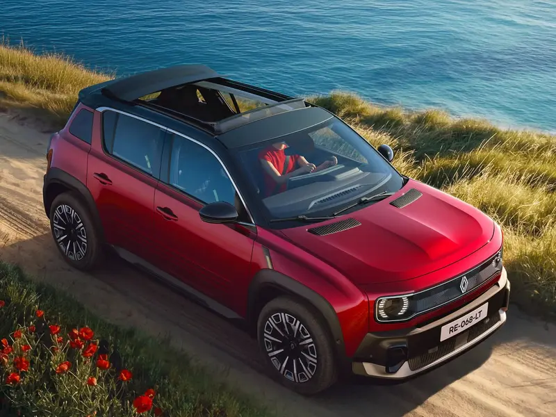 Renault lanza el descapotable eléctrico 4 E-Tech con techo solar desde 31.550 euros