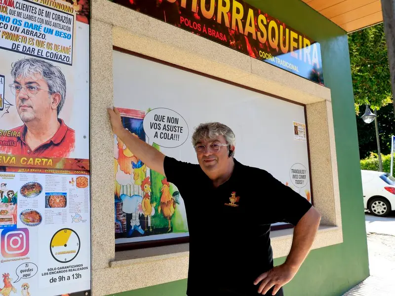 Un hostelero de Perillo pide a sus clientes encargar la comida con antelación