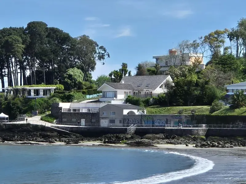 La Casa Cervigón en Oleiros, primer jardín moderno de Galicia