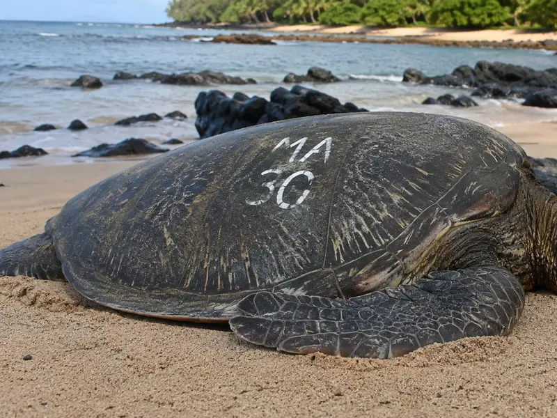 Proyecto Honu Count utiliza ciencia ciudadana para proteger tortugas marinas en Hawái