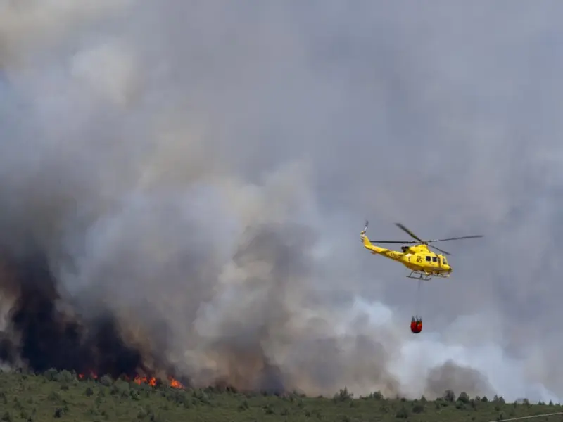 Jornada crítica por incendios en España, con Guadalajara como foco principal