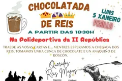 Gran chocolatada de Reis en Perillo este 4 de enero