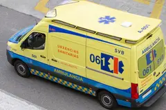 Accidente en Oleiros deja a un motorista herido
