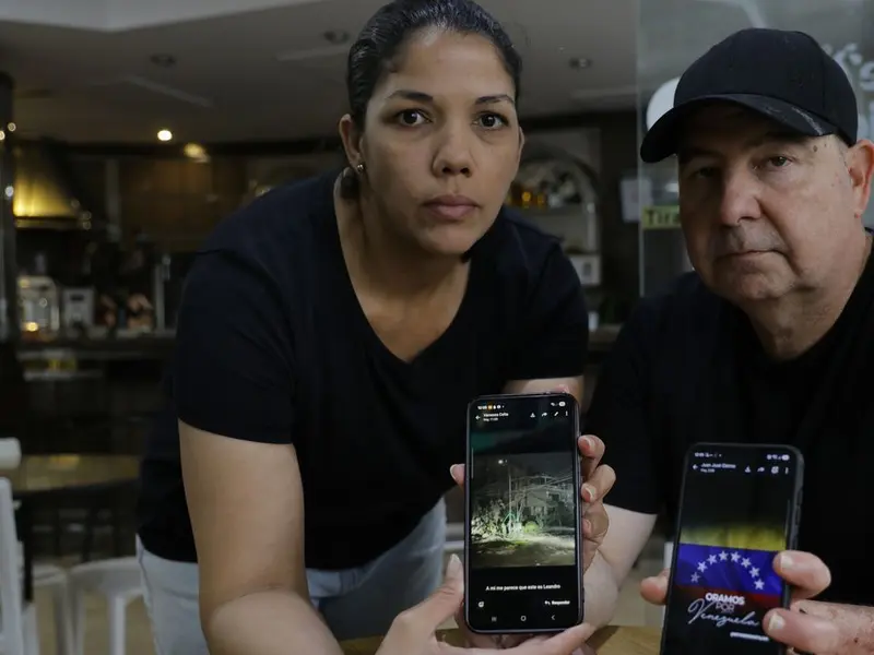 Una pareja venezolana en Oleiros preocupada por el terremoto en su país