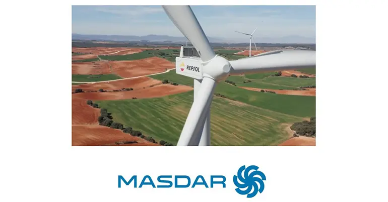 Repsol venderá el 49% de su cartera de energías renovables a Masdar