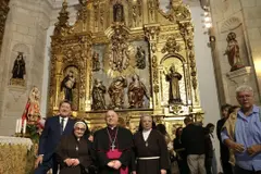 Regreso del retablo de las Capuchinas a su iglesia original en La Coruña