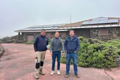 Nuevos sistemas de autoconsumo en el Parque Nacional del Teide impulsan la energía limpia