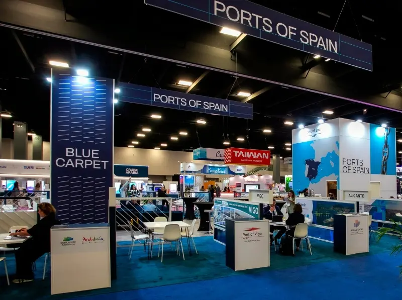 Puertos españoles promueven electrificación y sostenibilidad en la industria de cruceros