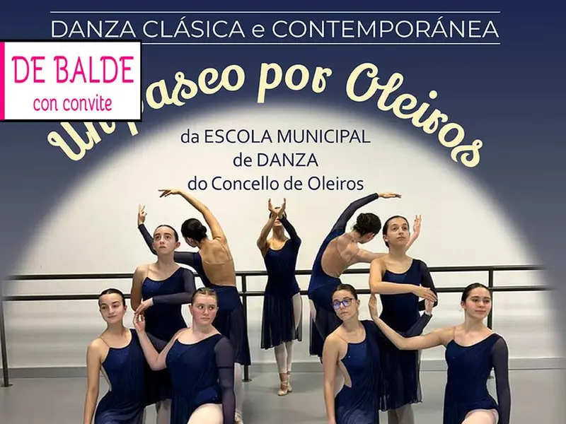 La Escuela Municipal de Danza de Oleiros deslumbra con 'Mary Poppins'