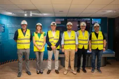 Senadores españoles visitan la planta de valorización energética de Isséane en París