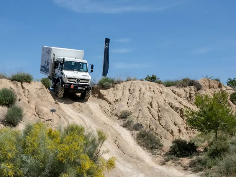 Primeras jornadas de conducción Unimog para la extinción de incendios forestales