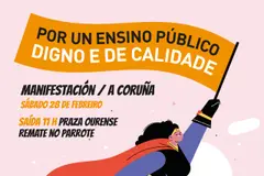 Convocan manifestación de la Federación ANPAs en A Coruña el 28 de febrero
