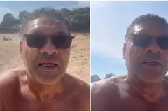 Donato agradece a quienes le ayudaron tras perder su móvil en la playa de Bastiagueiro