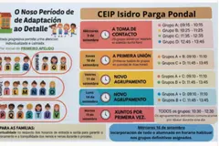 Horarios de adaptación para 4º Infantil en septiembre