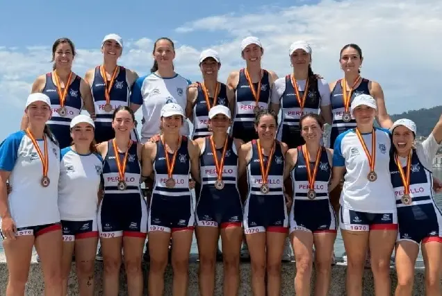 El Club de Regatas Salgado-Perillo logra bronce en el Campeonato de España de traineras