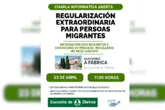 Charla en Oleiros sobre regularización de personas migrantes y acceso a servicios sociales