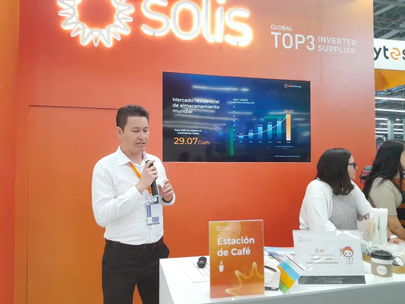 Crecimiento del almacenamiento de energía fotovoltaica supera el 30% anual en México y Centroamérica