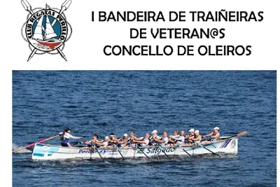 La I Bandeira de Traiñeiras de Veteran@s se celebra en Santa Cristina