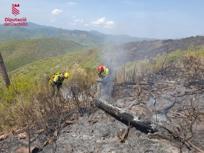 Valencia recibe reconocimiento por su lucha contra incendios forestales en Extremadura