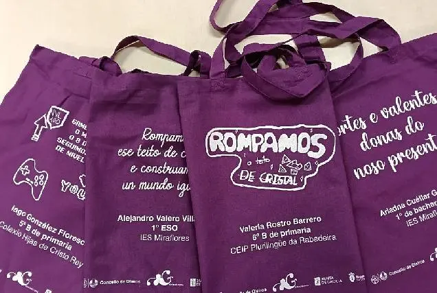 La campaña del 8M en Oleiros llega a las calles con lema de estudiantes