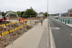 Nueva calle en Perillo y Montrove mejora la accesibilidad y urbanización