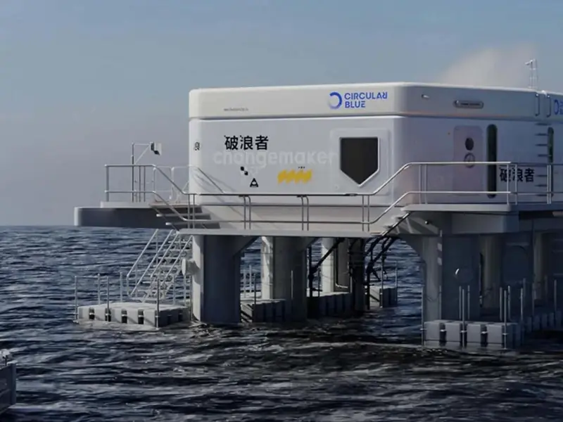 RHINOSHIELD invierte 2 millones en una plataforma flotante para recoger plástico del océano