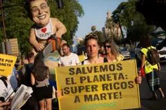 Las grandes fortunas generan un billón de dólares en daño climático cada año, según Greenpeace
