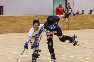 El Club Hockey Oleiros se prepara para el derbi contra el Lubiáns