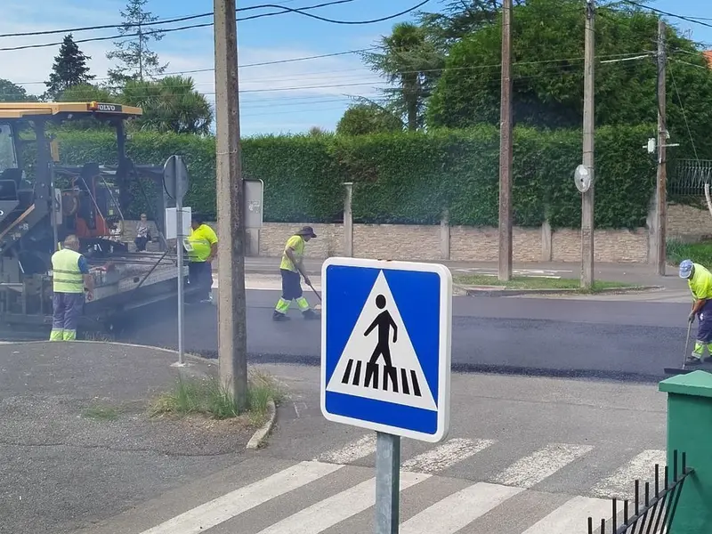 Vecinos de O Couto piden instalación de paso de peatones tras nuevo asfaltado