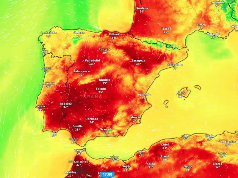 España se prepara para un verano anticipado con temperaturas cercanas a los 40 ºC