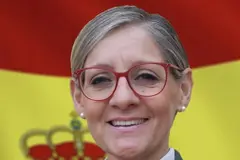 Cristina Moreno, la segunda mujer coronel en la Guardia Civil, inició su carrera en Oleiros