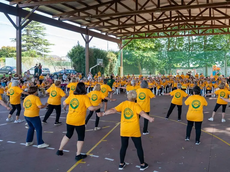 Gran participación en el cierre del Programa de Envejecimiento Activo en Lorbé