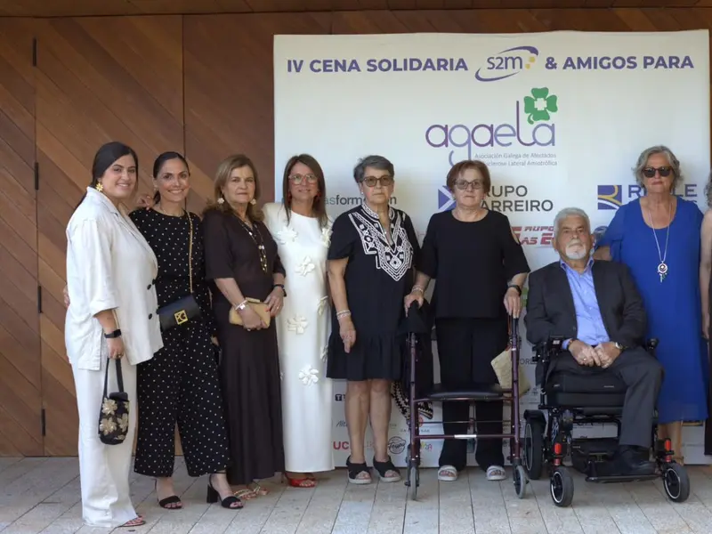 La IV Cena Solidaria s2m recauda más de 20.000 euros para AGAELA en Oleiros