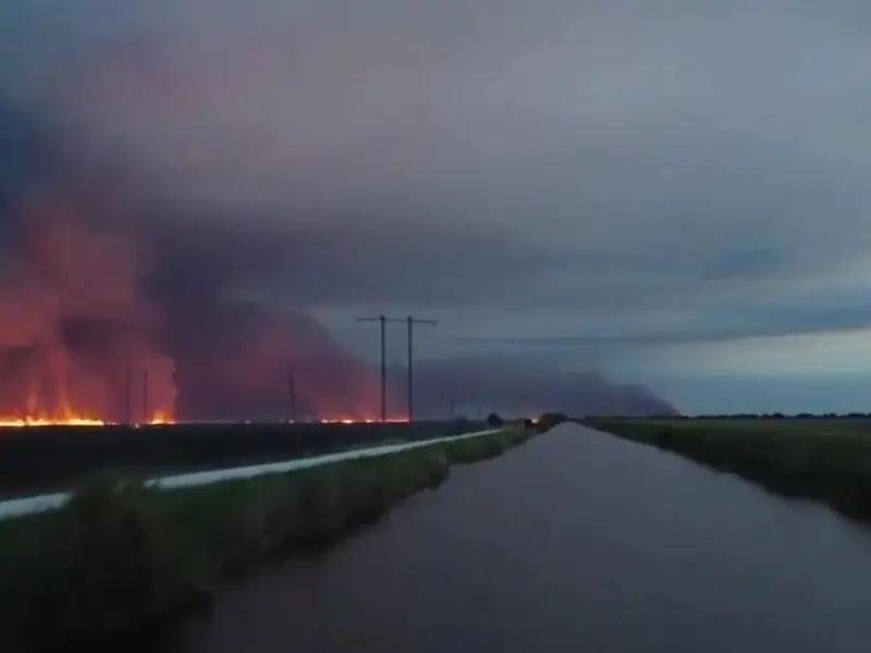 Incendios en los Everglades arrasan más de 2.000 hectáreas en Florida