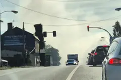 Avería de furgoneta en O Carballo provoca alarma por humareda