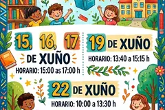 Recogida de libros de texto para el Fondo Libros en Rabadeira