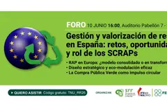 La feria SRR 2026 abordará el futuro del reciclaje y la gestión de residuos en España