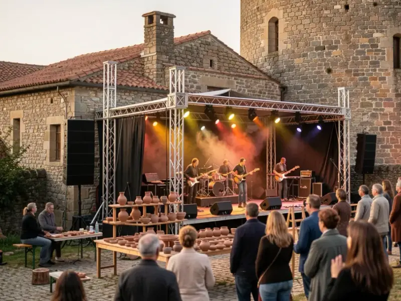 Oleiros celebra 'As Tardes do Alfar' con alfarería y música en vivo
