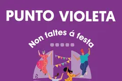 El Concello de Oleiros instala Puntos Violeta en las fiestas de San Xurxo en Iñás