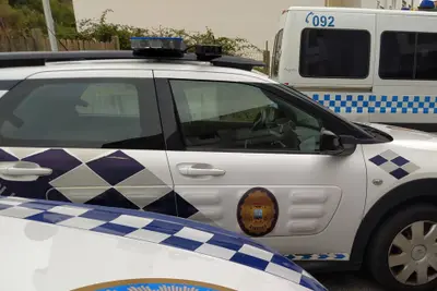 Accidente de tráfico en la AC-550 a su paso por A Gándara, Oleiros