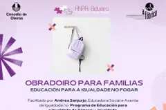 Taller gratuito sobre educación para la igualdad en Oleiros
