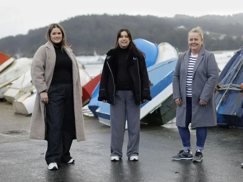 Cuatro mujeres asumen la organización de las Festas do Carme de Lorbé