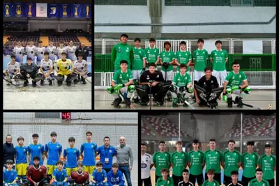 Oleiros participa en las finales a cuatro de hockey en categorías infantiles y junior
