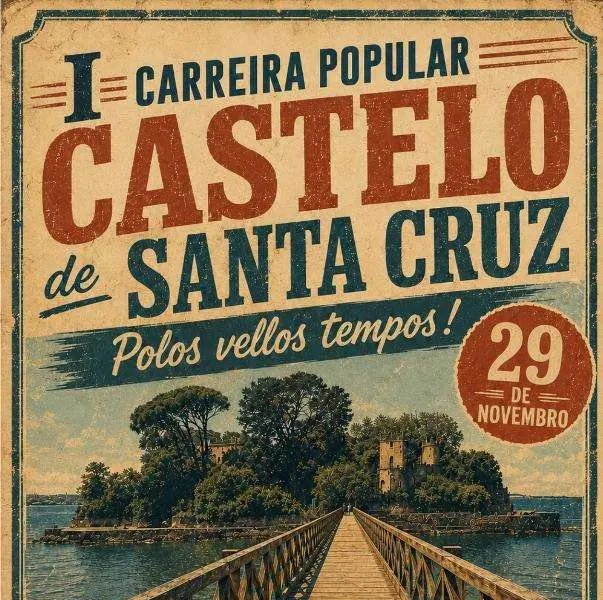 I Carreira Popular Castelo de Santa Cruz se celebra en Oleiros