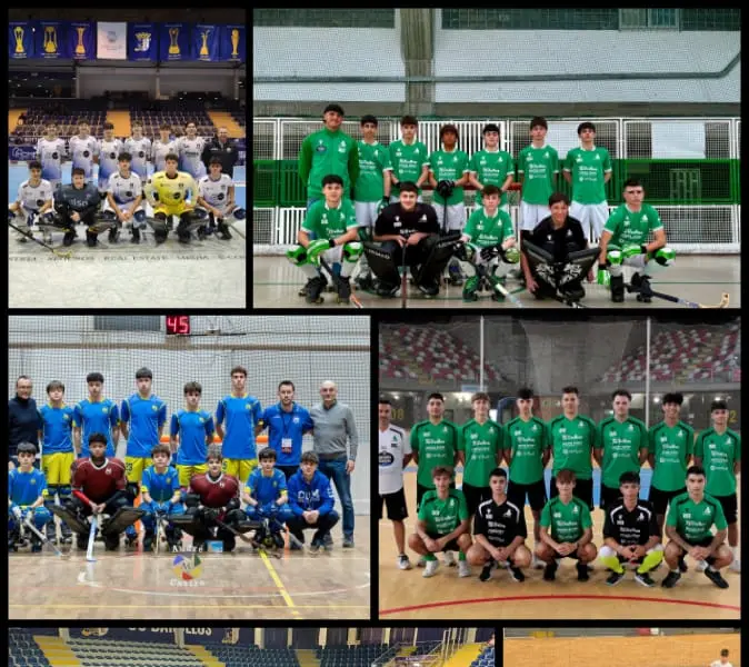 Oleiros participa en las finales a cuatro de hockey en categorías infantiles y junior