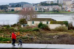 Retraso en la construcción de 88 viviendas por el ruido de la AC-12 en Oleiros