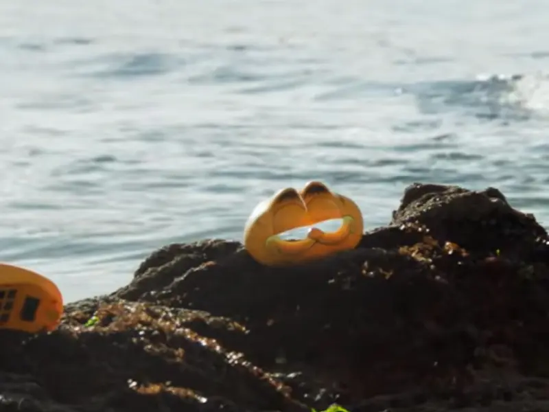 Un documental revela cómo Garfield contamina las playas de Bretaña