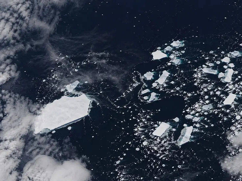 Colapso del iceberg A-23A revela efectos del calentamiento de los océanos