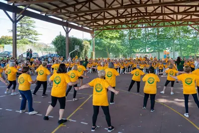 Gran participación en el cierre del Programa de Envejecimiento Activo en Lorbé