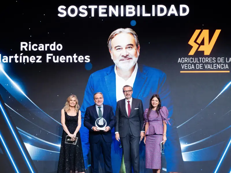 Ricardo Martínez de SAV recibe el Premio Emprendedor del Año de EY a la Sostenibilidad